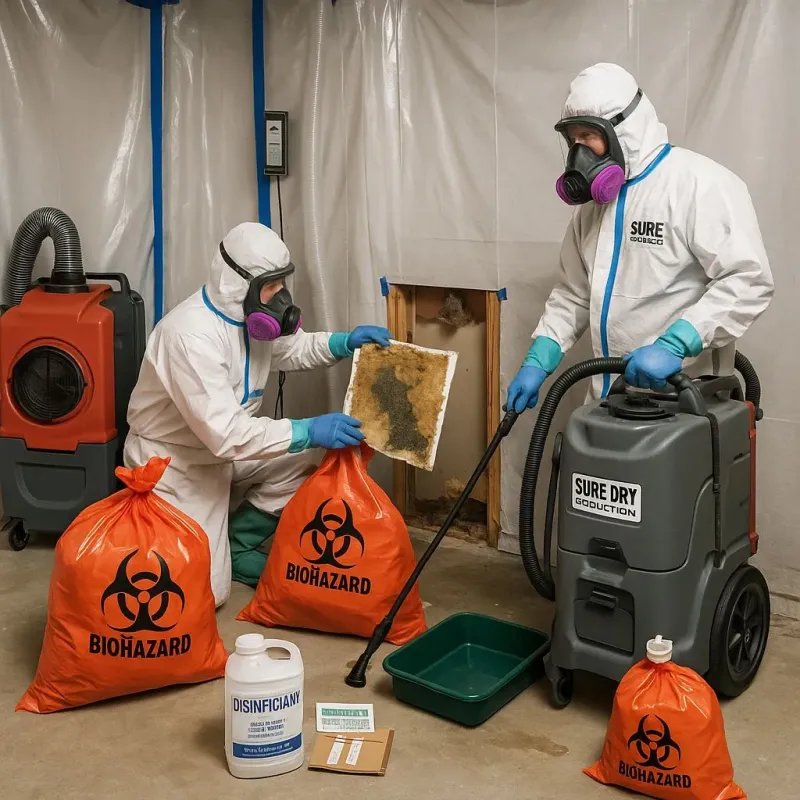 Contaminated Water Handling Protocols process in East Sandwich, MA